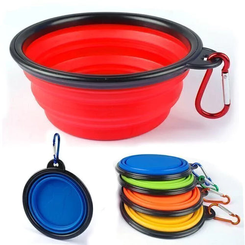 Plato plegable de silicona